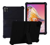YHFZR Coque pour OSCAL Pad70 10 Pouce, Silicone Antichoc Léger Housse de Protection avec Support Stand pour OSCAL Pad70 10 Pouce, Noir