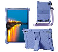 YHFZR Coque pour OSCAL Pad8 Tablette 10 Pouce, Silicone Antichoc Léger Housse de Protection avec Support Stand pour OSCAL Pad8 Tablette 10 Pouce, Violet