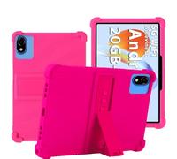 YHFZR Coque pour OUKITEL OT6 Tablet 10,1 Pouce, Silicone Antichoc Léger Housse de Protection avec Support Stand pour OUKITEL OT6 Tablet 10,1 Pouce, Rose