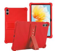 YHFZR Coque pour OUKITEL OT8 Tablet 11 Pouce, Silicone Antichoc Léger Housse de Protection avec Support Stand pour OUKITEL OT8 Tablet 11 Pouce, Rouge