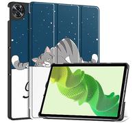 YHFZR Coque pour Realme Pad 2 11,5 Pouce - Ultra Slim PU Cuir Coque Case avec Stand Étui Housse pour Realme Pad 2 11,5 Pouce, Chat