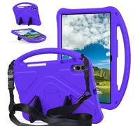 YHFZR Coque pour Samsung Galaxy Tab S11 Ultra 14,6 Pouce SM-X936B/X930, Coque EVA avec Poignée Anti-dérapante et Bandoulière, Violet