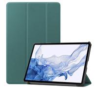 YHFZR Coque pour Samsung Galaxy Tab S9 2023 - Ultra Slim PU Cuir Coque Case avec Stand Étui Housse pour Samsung Galaxy Tab S9 11 Pouce 2023 X710/X716, Vert