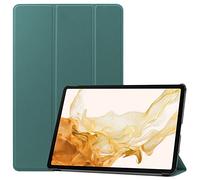 YHFZR Coque pour Samsung Galaxy Tab S9 Plus 12,4'' 2023 - Ultra Slim PU Cuir Coque Case avec Stand Étui Housse pour Samsung Galaxy Tab S9 Plus 12,4'' 2023 X810/X816B/X818U, Vert