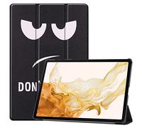 YHFZR Coque pour Samsung Galaxy Tab S9 Plus 12,4'' 2023 - Ultra Slim PU Cuir Coque Case avec Stand Étui Housse pour Samsung Galaxy Tab S9 Plus 12,4'' 2023 X810/X816B/X818U, Œil