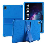 YHFZR Coque pour TCL 10 Tab Max 4G(10.36"), Silicone Antichoc Léger Housse de Protection avec Support Stand pour TCL 10 Tab Max 4G(10.36"), Bleu