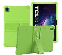 YHFZR Coque pour TCL 10 Tab Max 4G(10.36"), Silicone Antichoc Léger Housse de Protection avec Support Stand pour TCL 10 Tab Max 4G(10.36"), Vert