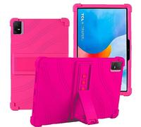 YHFZR Coque pour TCL NXTPAPER 11, Silicone Antichoc Léger Housse de Protection avec Support Stand pour TCL NXTPAPER 11 Tablet 11 Pouce, Rose