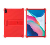 YHFZR Coque pour TCL Nxtpaper 12 Pro 12,2 Pouce, Silicone Antichoc Léger Housse de Protection avec Support Stand, Rouge