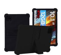 YHFZR Coque pour TCL Tab 10L Gen 4 Tablet 10,1 Pouce, Silicone Antichoc Léger Housse de Protection avec Support Stand pour TCL Tab 10L Gen 4 Tablet 10,1 Pouce, Noir