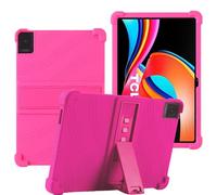 YHFZR Coque pour TCL Tab 10L Génération 2/8492A 10,1 Pouce, Silicone Antichoc Léger Housse de Protection avec Support Stand pour TCL Tab 10L Génération 2/8492A 10,1 Pouce, Rose