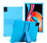 YHFZR Coque pour TCL Tab 10L Génération 2/8492A 10,1 Pouce, Silicone Antichoc Léger Housse de Protection avec Support Stand pour TCL Tab 10L Génération 2/8492A 10,1 Pouce, Bleu