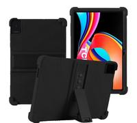 YHFZR Coque pour TCL Tab 10L Génération 2/8492A 10,1 Pouce, Silicone Antichoc Léger Housse de Protection avec Support Stand pour TCL Tab 10L Génération 2/8492A 10,1 Pouce, Noir
