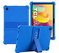 YHFZR Coque pour TCL Tab 10L, Silicone Antichoc Léger Housse de Protection avec Support Stand pour TCL Tab 10L 10,1 Pouce, Bleu