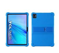 YHFZR Coque pour TCL Tab 10S 10.1", Silicone Antichoc Léger Housse de Protection avec Support Stand pour TCL Tab 10S 10.1", Bleu