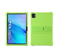 YHFZR Coque pour TCL Tab 10S 10.1", Silicone Antichoc Léger Housse de Protection avec Support Stand pour TCL Tab 10S 10.1", Vert