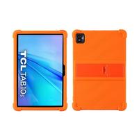 YHFZR Coque pour TCL Tab 10S 10.1", Silicone Antichoc Léger Housse de Protection avec Support Stand pour TCL Tab 10S 10.1", Orange