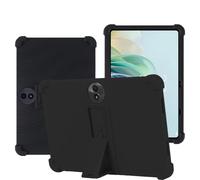 YHFZR Coque pour TCL Tab 11 Gen 2 Tablet 11 Pouce, Silicone Antichoc Léger Housse de Protection avec Support Stand pour TCL Tab 11 Gen 2 Tablet 11 Pouce, Noir