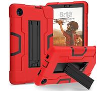 YHFZR Coque pour TCL Tab 8, Housse Coque Rigide Protection Intégrale Antichoc avec Protecteur d'écran Intégré pour TCL Tab 8 8 Pouce, Rouge