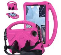 YHFZR Coque pour TCL Tab 8 Nxtpaper 5G 8,7 Pouce 2025, Coque EVA avec Poignée Anti-dérapante et Bandoulière, Rose