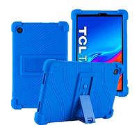 YHFZR Coque pour TCL Tab 8, Silicone Antichoc Léger Housse de Protection avec Support Stand pour TCL Tab 8 8 Pouce, Bleu foncé
