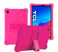 YHFZR Coque pour TCL Tab 8, Silicone Antichoc Léger Housse de Protection avec Support Stand pour TCL Tab 8 8 Pouce, Rose