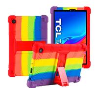 YHFZR Coque pour TCL Tab 8, Silicone Antichoc Léger Housse de Protection avec Support Stand pour TCL Tab 8 8 Pouce, Coloré