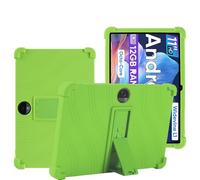 YHFZR Coque pour TCL Tab A1 Plus Tablet 12,2 Pouce, Silicone Antichoc Léger Housse de Protection avec Support Stand, Vert