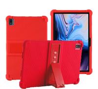 YHFZR Coque pour TCL Tab Pro 5G 10,36 Pouce, Silicone Antichoc Léger Housse de Protection avec Support Stand pour TCL Tab Pro 5G 10,36 Pouce, Rouge