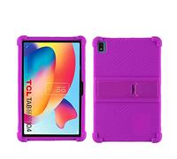 YHFZR Coque pour TCL TABMAX 10.4, Silicone Antichoc Léger Housse de Protection avec Support Stand pour TCL TABMAX 10.4, Violet