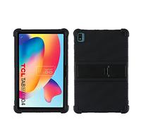 YHFZR Coque pour TCL TABMAX 10.4, Silicone Antichoc Léger Housse de Protection avec Support Stand pour TCL TABMAX 10.4, Noir