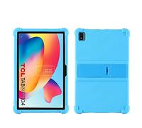 YHFZR Coque pour TCL TABMAX 10.4, Silicone Antichoc Léger Housse de Protection avec Support Stand pour TCL TABMAX 10.4, Bleu