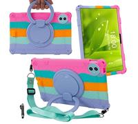 YHFZR Coque pour Teclast P50/P50S, Support Rotatif Stand Silicone Antichoc Léger Housse de Protection pour Teclast P50/P50S 11 Pouce, Rosa