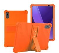 YHFZR Coque pour Vortex T10/Vortex T10M, Silicone Antichoc Léger Housse de Protection avec Support Stand pour Vortex T10/Vortex T10M Tablet 10,1 Pouce, Orange