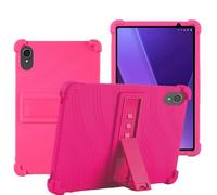 YHFZR Coque pour Vortex T10M Pro Plus, Silicone Antichoc Léger Housse de Protection avec Support Stand pour Vortex T10M Pro Plus 10,1 Pouce, Rose