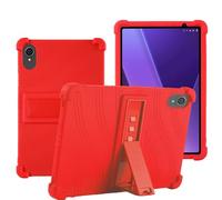 YHFZR Coque pour Vortex T10M Pro Plus, Silicone Antichoc Léger Housse de Protection avec Support Stand pour Vortex T10M Pro Plus 10,1 Pouce, Rouge