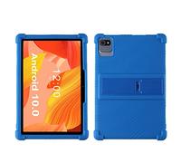 YHFZR Coque pour XCX 10,1 Pouces, Silicone Antichoc Léger Housse de Protection avec Support Stand pour XCX 10,1 Pouces, Bleu