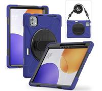 YHFZR Coque pour Xiaomi Pad 7S Pro 12,5 Pouce, Housse Coque Rigide Protection Intégrale Antichoc avec Protecteur d'écran Intégré, Bleu foncé