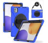 YHFZR Coque pour Xiaomi Pad 7S Pro 12,5 Pouce, Housse Coque Rigide Protection Intégrale Antichoc avec Protecteur d'écran Intégré, Bleu