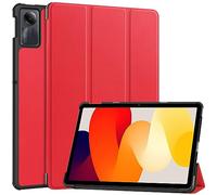 YHFZR Coque pour Xiaomi Redmi Pad SE 11 Pouce - Ultra Slim PU Cuir Coque Case avec Stand Étui Housse pour Xiaomi Redmi Pad SE 11 Pouce, Rouge