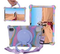 YHFZR Coque Support Rotatif Stand Silicone Antichoc Léger Housse de Protection pour Blackview Tab7 WiFi/Tab8 WiFi Tablet 10,1 Pouce, OSCAL Pad70 /OSCAL Pad60, Coloré-A