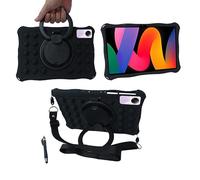 YHFZR Coque Support Rotatif Stand Silicone Antichoc Léger Housse de Protection pour Teclast P50/Blackview Tab 16/Teclast T50/UMIDIGI A15 Tab Tablet 11 Pouce, Noir