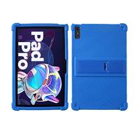 YHFZR Silicone Antichoc Léger Housse de Protection avec Support Stand pour Lenovo Tab P11 Pro 2nd 2022/ Pad Pro 11.2'' 2022 TB-138FC/132FU, Bleu foncé