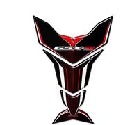 YHGGDN Autocollant De Protection De Réservoir De Carburant pour Moto pour Suzuki GSX-S125 GSX-S750 GSX-S1000 GSX S GSXS GSX - S 125 750 1000 Protection réservoir(Rouge)