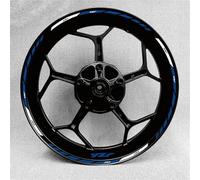 YHGGDN Autocollant pour Roues de Moto Autocollants De Jantes De Moto pour Yamaha R1 R15 R125 R 1 R 15 R 125 Autocollant Réfléchissant sur Le Moyeu De Roue Décalcomanie De Jante(Couleur 11)