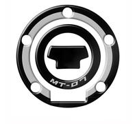 YHGGDN Autocollant réservoir Autocollant pour Bouchon De Réservoir De Moto pour Yamaha MT07 MT-07 MT 07 Protection Autocollante pour Bouchon De Réservoir réservoir de Carburant Pad Moto(Ensemble 4)
