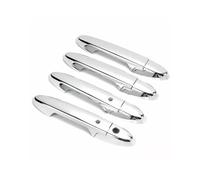 YHGGDN Housses De Poignée De Porte De Voiture 1 Jeu De Garnitures Poignées Porte Extérieures Pour Voiture Pour City Sedan 2015-2020 Décoration Autocollant Protection Garniture(Argent 2)