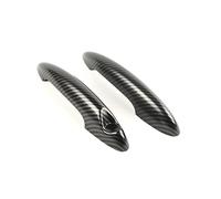 YHGGDN Housses De Poignée De Porte De Voiture Enjoliveurs De Poignées Porte Pour MINI Pour Cooper S JCW R61 Extérieur Avant Ou Arrière Style Auto Autocollant Décoratif Garniture(Couleur 3,Devant)