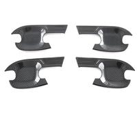 YHGGDN Housses De Poignée De Porte De Voiture Garniture De Poignée Porte Extérieure Pour Isuzu Pour D-MAX Pour DMAX (2021-2023) - Aspect Fibre Carbone Conduite À Droite 2022 Garniture(Noir 5)