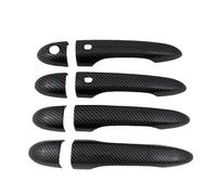 YHGGDN Housses De Poignée De Porte De Voiture Garniture De Poignée Porte Extérieure Pour Maserati Pour Levante (2016-2024) Avec 2 Ou 4 Trous Fixation Noir Brillant Garniture(Couleur 2)